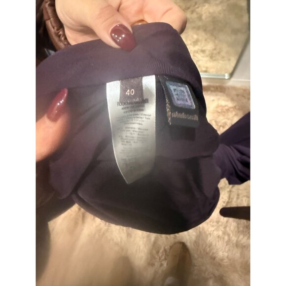 Roberto Cavalli Purple Silk Gown - Picture 6 of 6